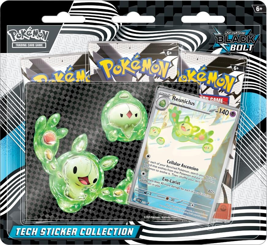 Image for Black Bolt Tech Sticker Collection - Pokemon