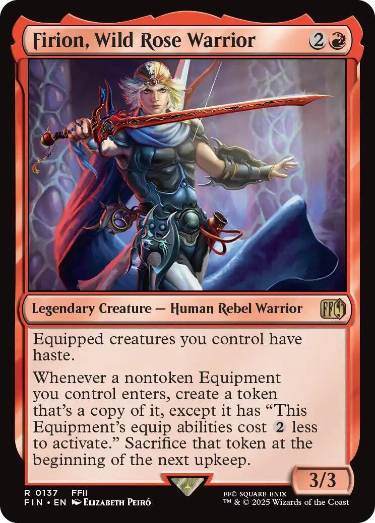 Image for Firion, Wild Rose Warrior (137) (FIN) - Magic: The Gathering