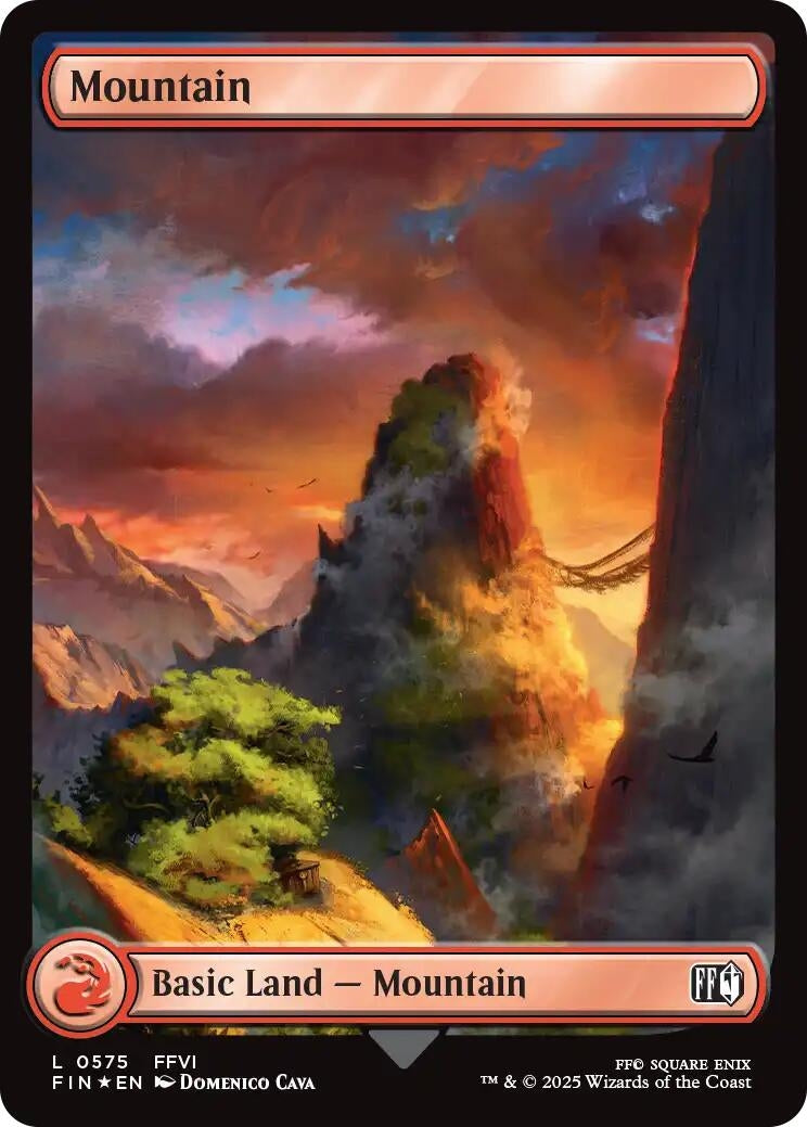 Image for Mountain (0575) (Surge Foil) (575) (FIN) - Magic: The Gathering
