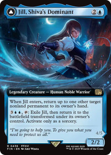Image for Jill, Shiva's Dominant (Extended Art) (438) (FIN) - Magic: The Gathering