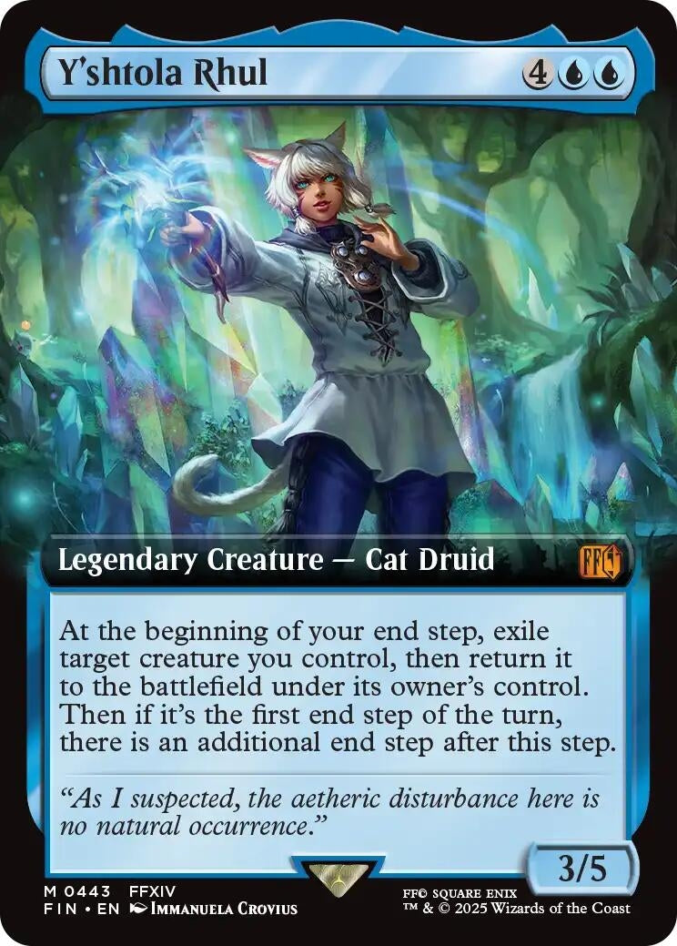 Image for Y'shtola Rhul (Extended Art) (443) (FIN) - Magic: The Gathering