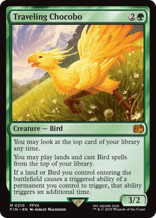 Image for Traveling Chocobo (210) (FIN) - Magic: The Gathering