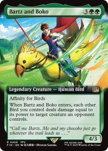 Image for Bartz and Boko (Extended Art) (469) (FIN) - Magic: The Gathering