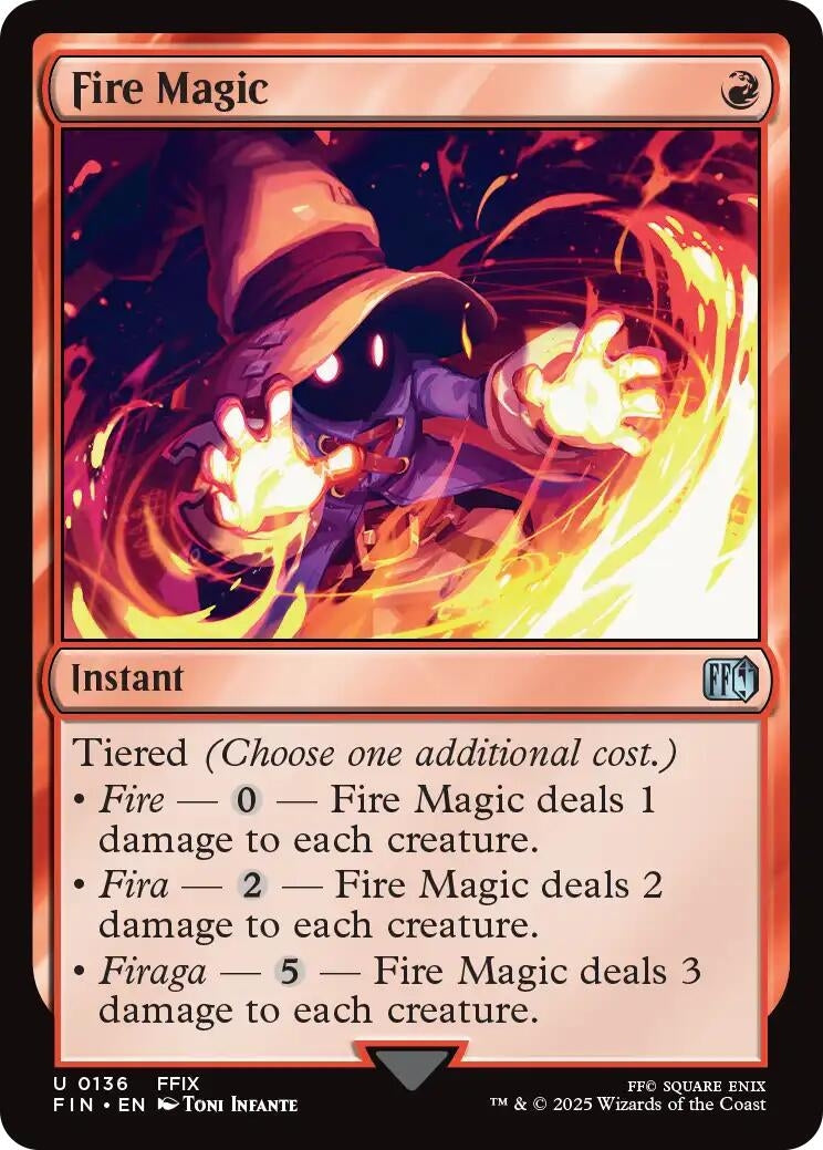 Image for Fire Magic (136) (FIN) - Magic: The Gathering