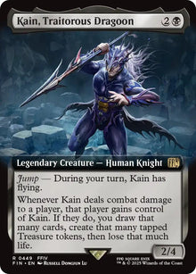 Image for Kain, Traitorous Dragoon (Extended Art) (449) (FIN) - Magic: The Gathering