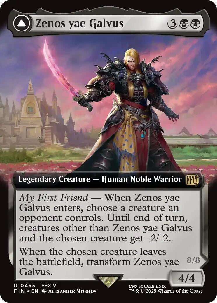 Image for Zenos yae Galvus (Extended Art) (455) (FIN) - Magic: The Gathering