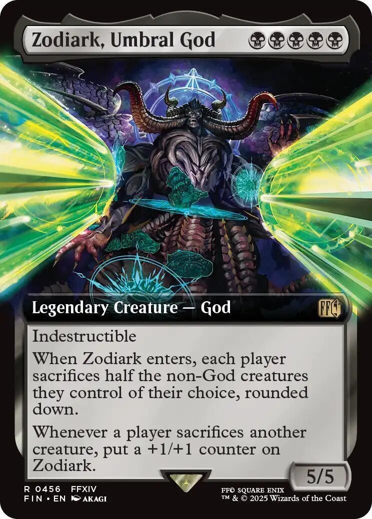 Image for Zodiark, Umbral God (Extended Art) (456) (FIN) - Magic: The Gathering