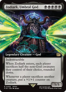 Image for Zodiark, Umbral God (Extended Art) (456) (FIN) - Magic: The Gathering