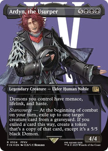 Ardyn, the Usurper (Borderless) (Surge Foil) (0524) (524) (FIN)