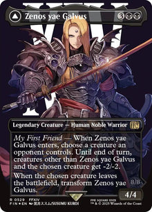 Image for Zenos yae Galvus (Borderless) (Surge Foil) (529) (FIN) - Magic: The Gathering