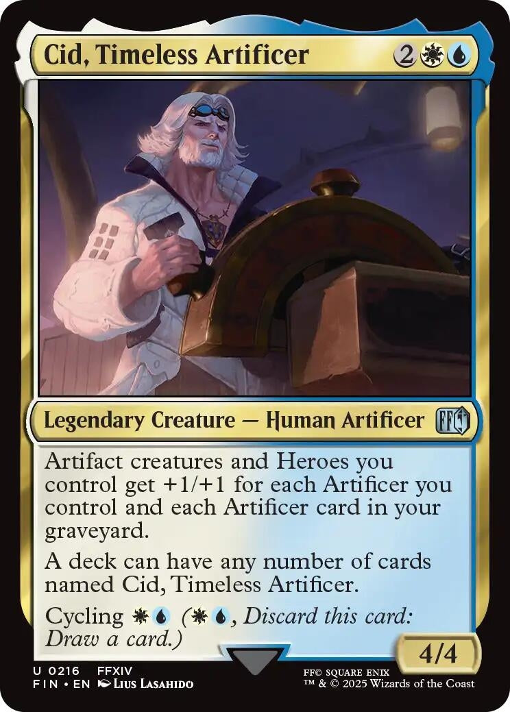 Image for Cid, Timeless Artificer (0216) (216) (FIN) - Magic: The Gathering