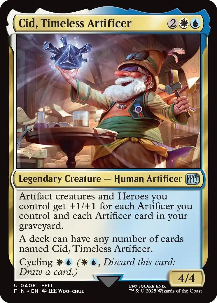 Image for Cid, Timeless Artificer (0408) (408) (FIN) - Magic: The Gathering