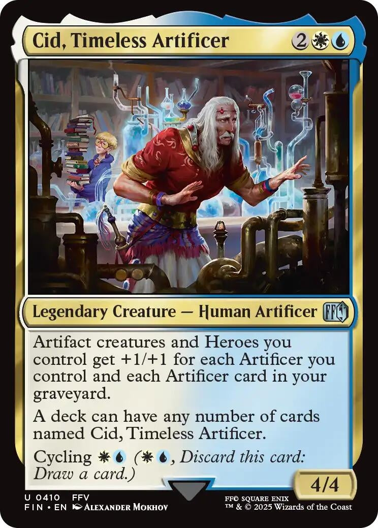 Image for Cid, Timeless Artificer (0410) (410) (FIN) - Magic: The Gathering
