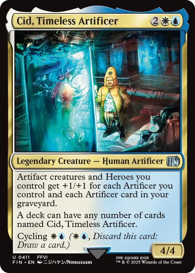 Image for Cid, Timeless Artificer (0411) (411) (FIN) - Magic: The Gathering