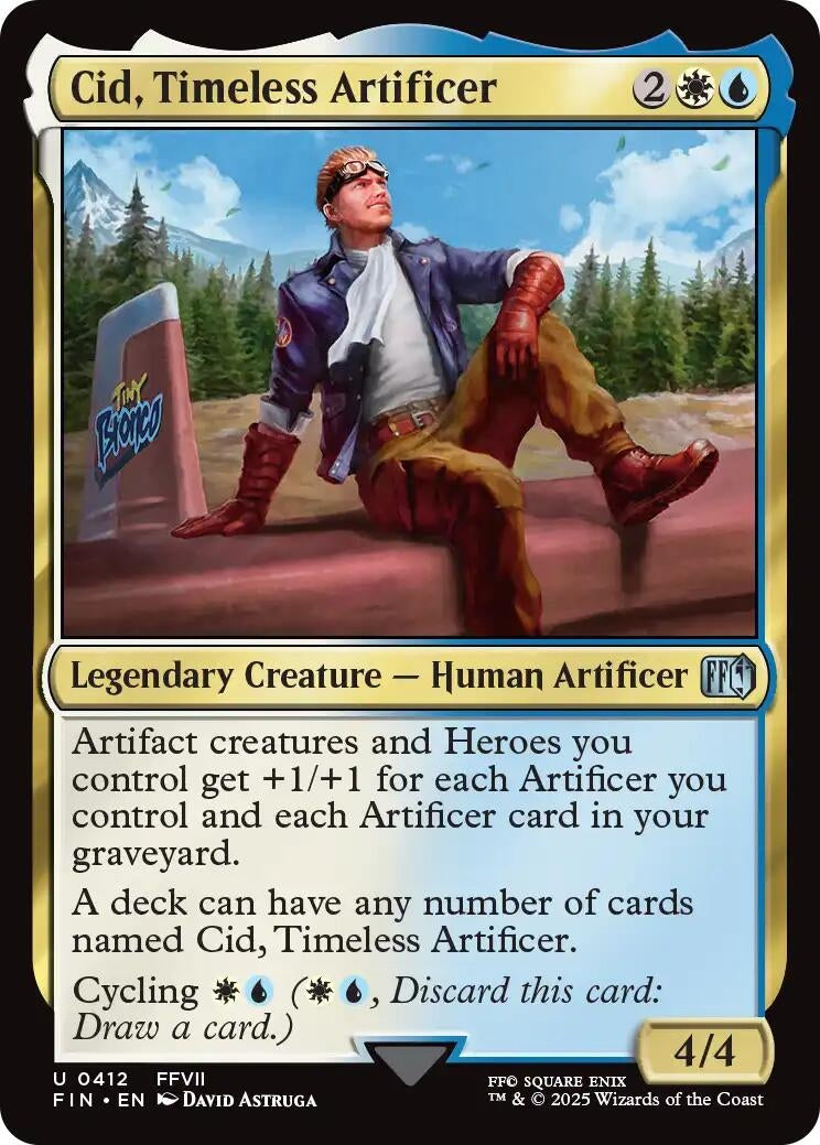 Image for Cid, Timeless Artificer (0412) (412) (FIN) - Magic: The Gathering