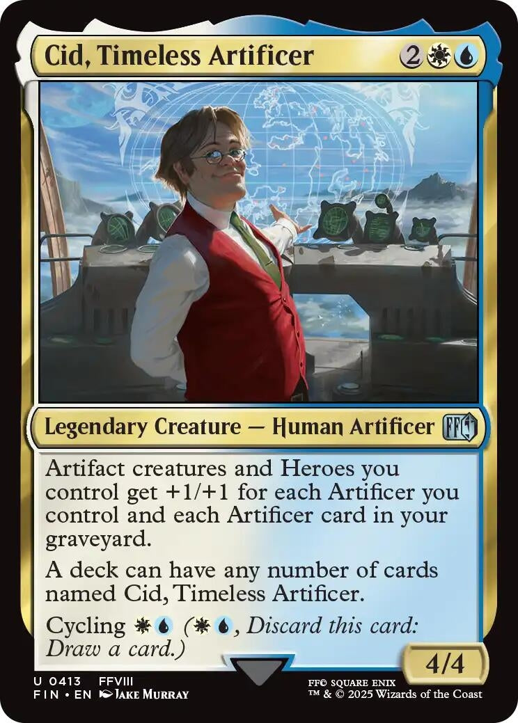 Image for Cid, Timeless Artificer (0413) (413) (FIN) - Magic: The Gathering