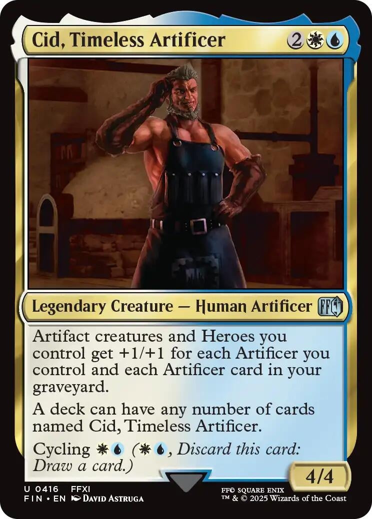 Image for Cid, Timeless Artificer (0416) (416) (FIN) - Magic: The Gathering
