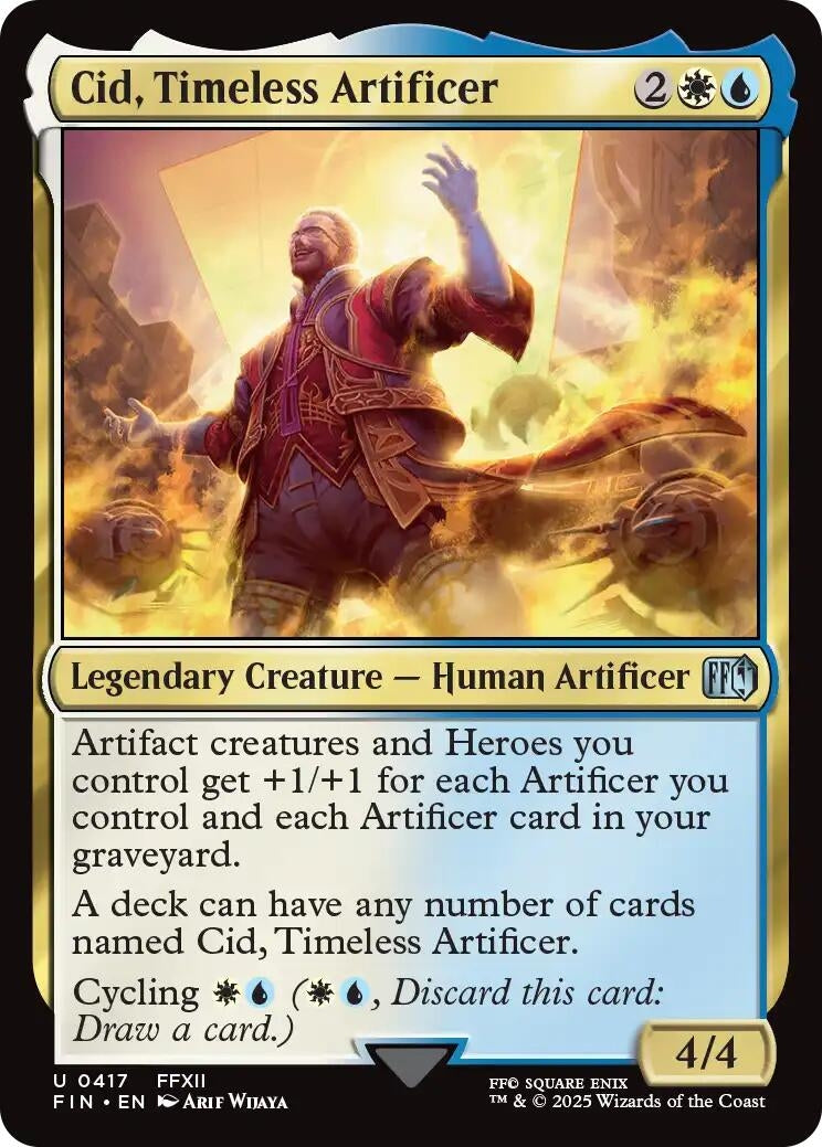 Image for Cid, Timeless Artificer (0417) (417) (FIN) - Magic: The Gathering