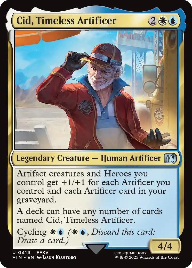 Image for Cid, Timeless Artificer (0419) (419) (FIN) - Magic: The Gathering
