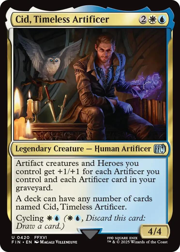 Image for Cid, Timeless Artificer (0420) (420) (FIN) - Magic: The Gathering