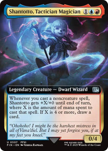 Image for Shantotto, Tactician Magician (Extended Art) (507) (FIN) - Magic: The Gathering