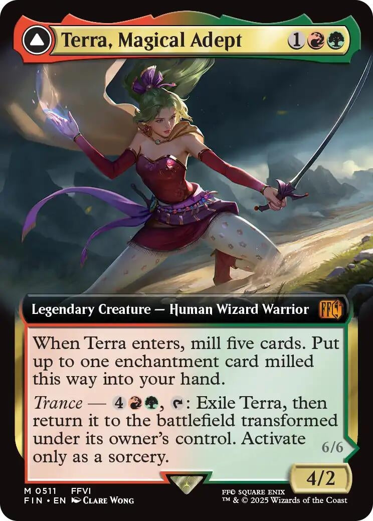 Image for Terra, Magical Adept (Extended Art) (511) (FIN) - Magic: The Gathering
