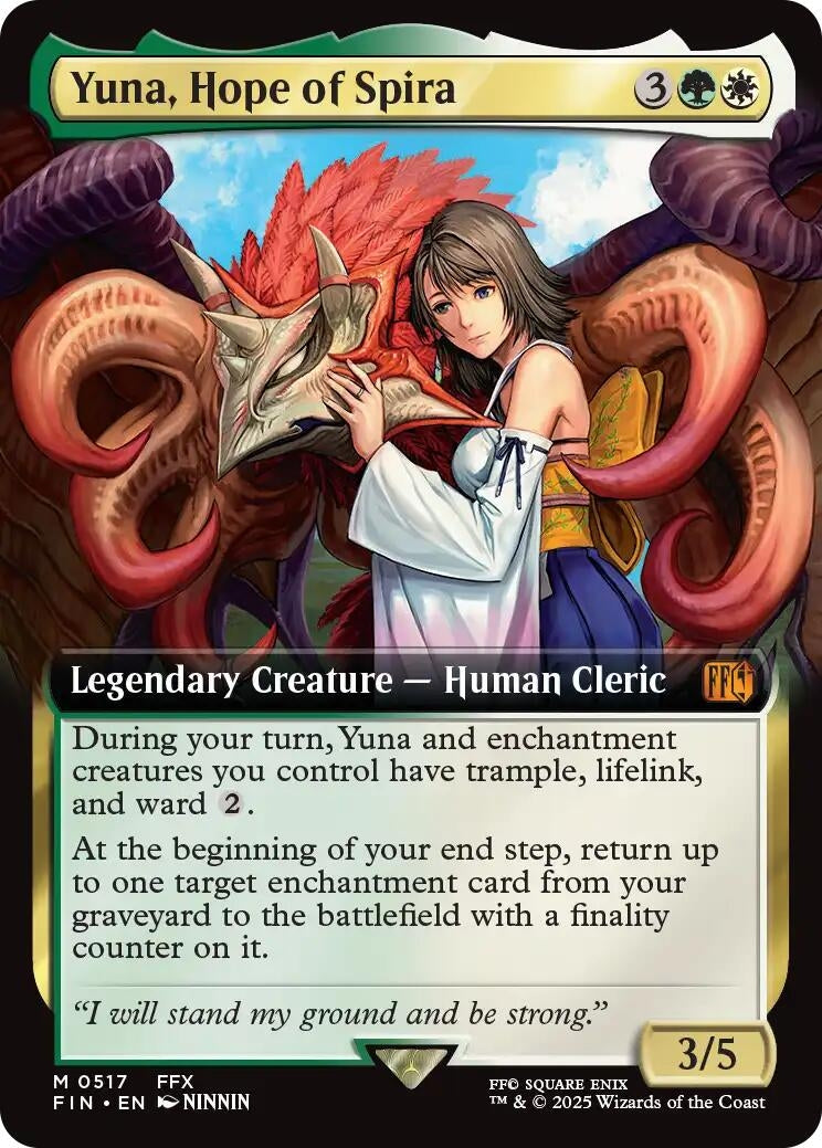 Yuna, Hope of Spira (Extended Art) (517) (FIN)