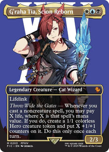 G'raha Tia, Scion Reborn (Borderless) (203) (FIC)