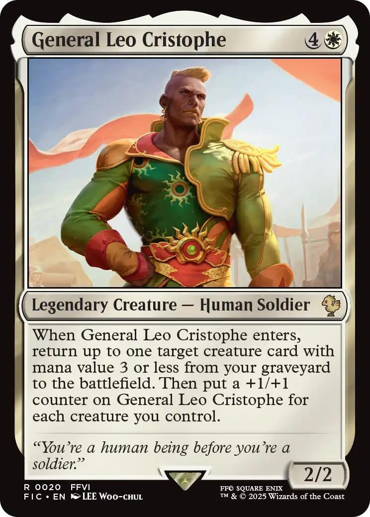 Image for General Leo Cristophe (20) (FIC) - Magic: The Gathering