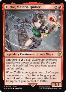 Image for Yuffie, Materia Hunter (65) (FIC) - Magic: The Gathering