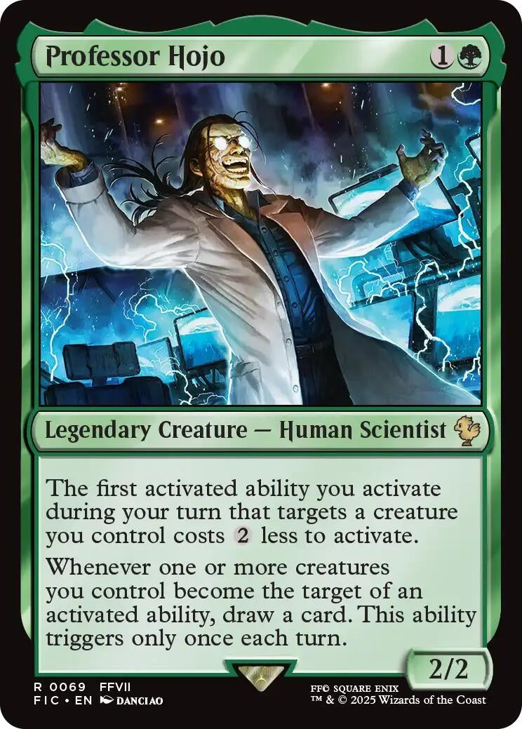 Image for Professor Hojo (69) (FIC) - Magic: The Gathering