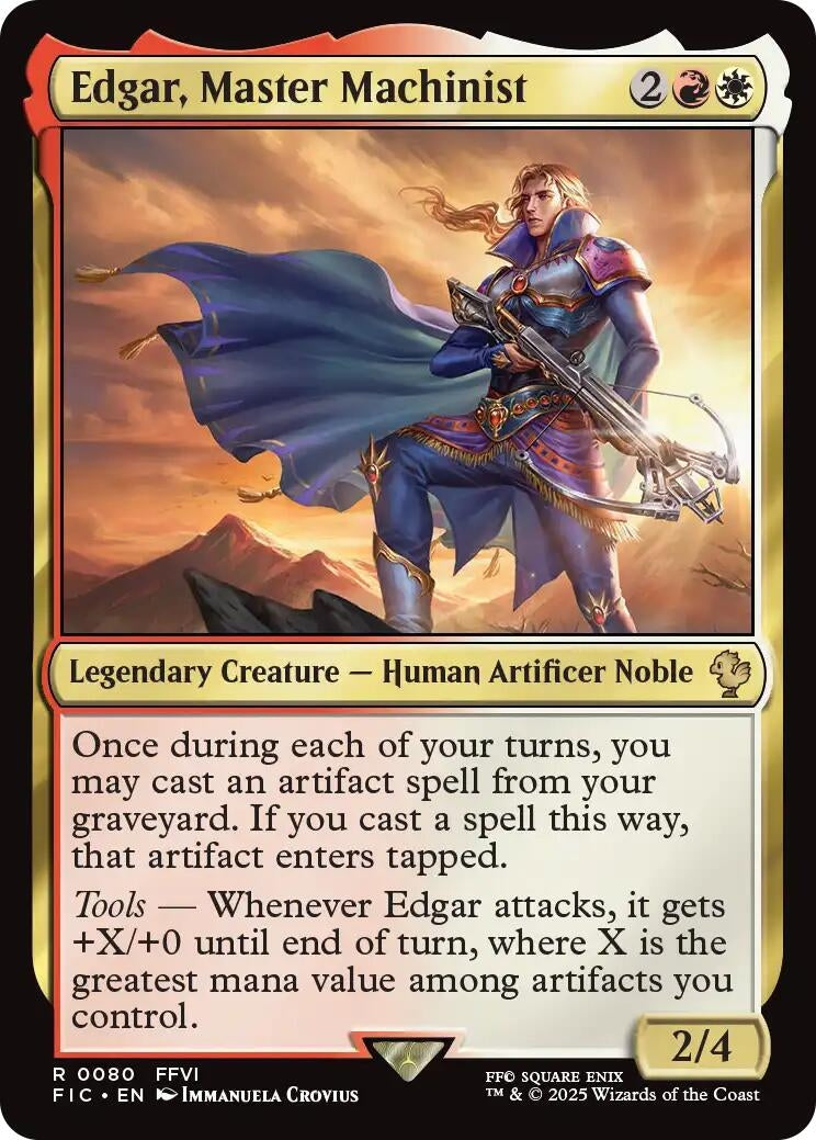 Image for Edgar, Master Machinist (80) (FIC) - Magic: The Gathering