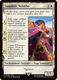 Image for Summon: Yojimbo (28) (FIC) - Magic: The Gathering
