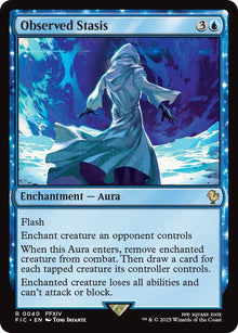Image for Observed Stasis (40) (FIC) - Magic: The Gathering