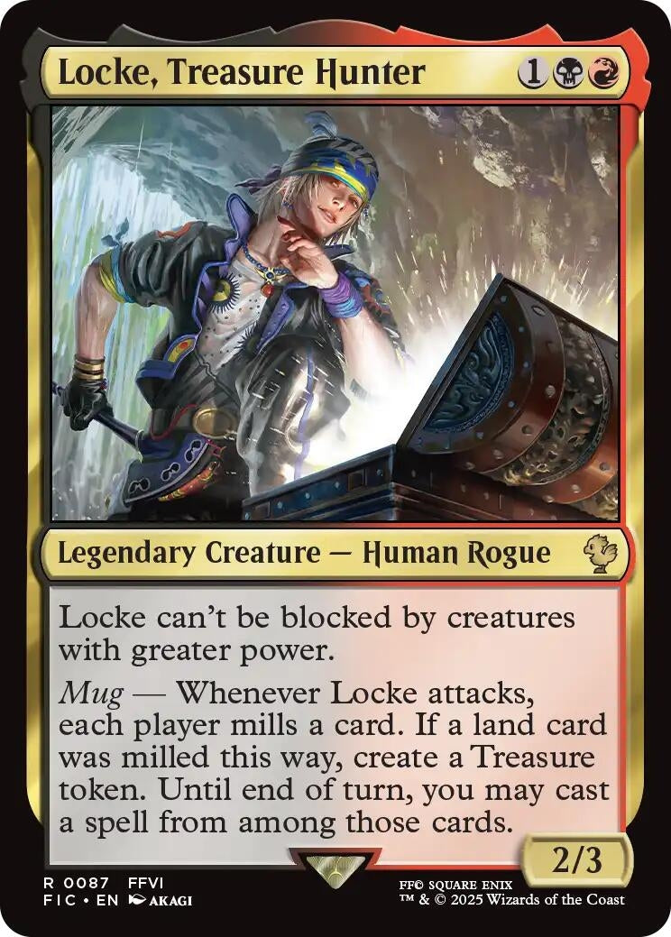 Image for Locke, Treasure Hunter (87) (FIC) - Magic: The Gathering