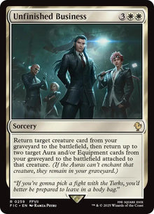 Image for Unfinished Business (259) (FIC) - Magic: The Gathering