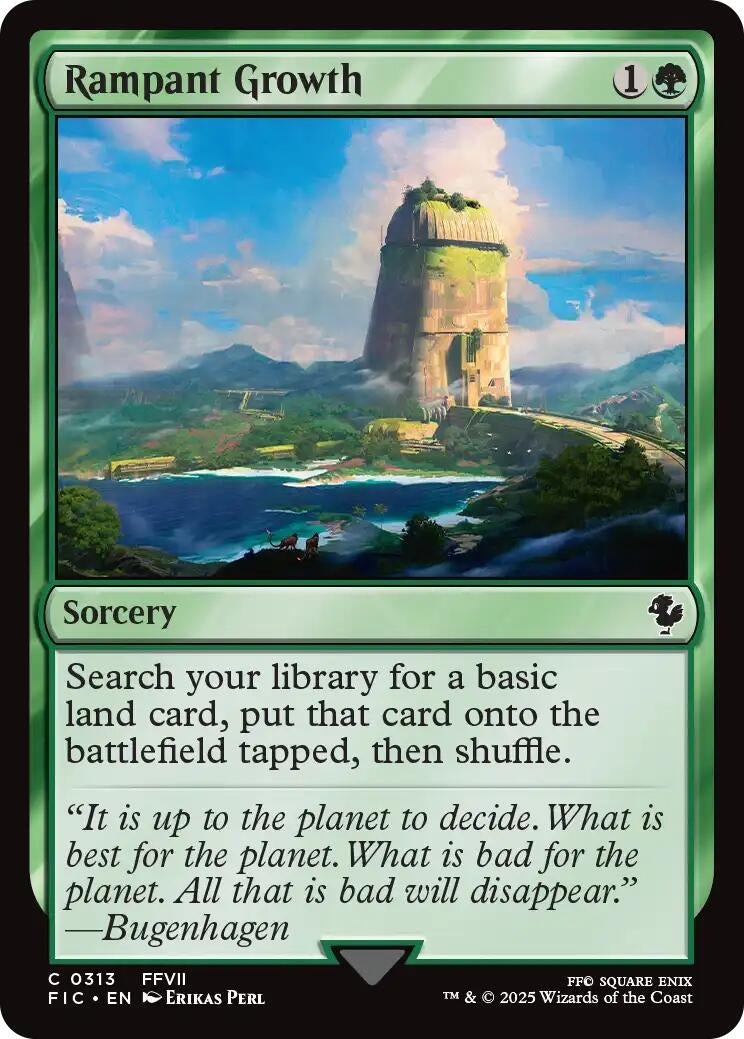 Image for Rampant Growth (313) (FIC) - Magic: The Gathering