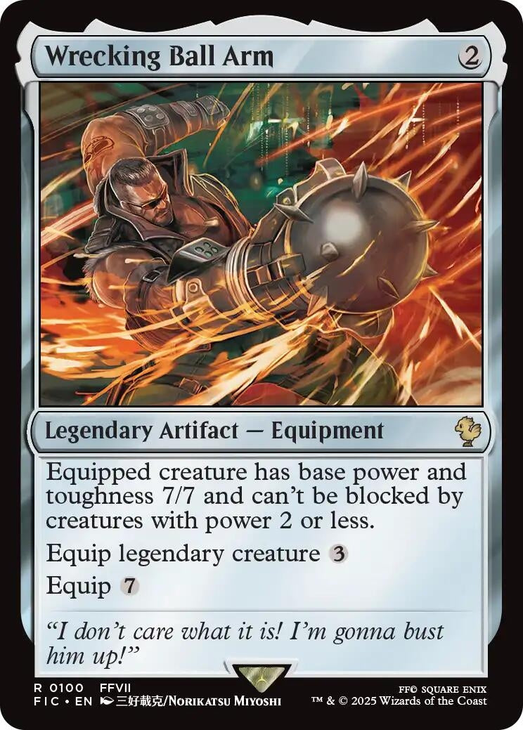 Image for Wrecking Ball Arm (100) (FIC) - Magic: The Gathering