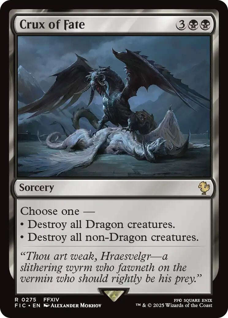 Image for Crux of Fate (275) (FIC) - Magic: The Gathering