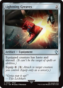 Image for Lightning Greaves (349) (FIC) - Magic: The Gathering