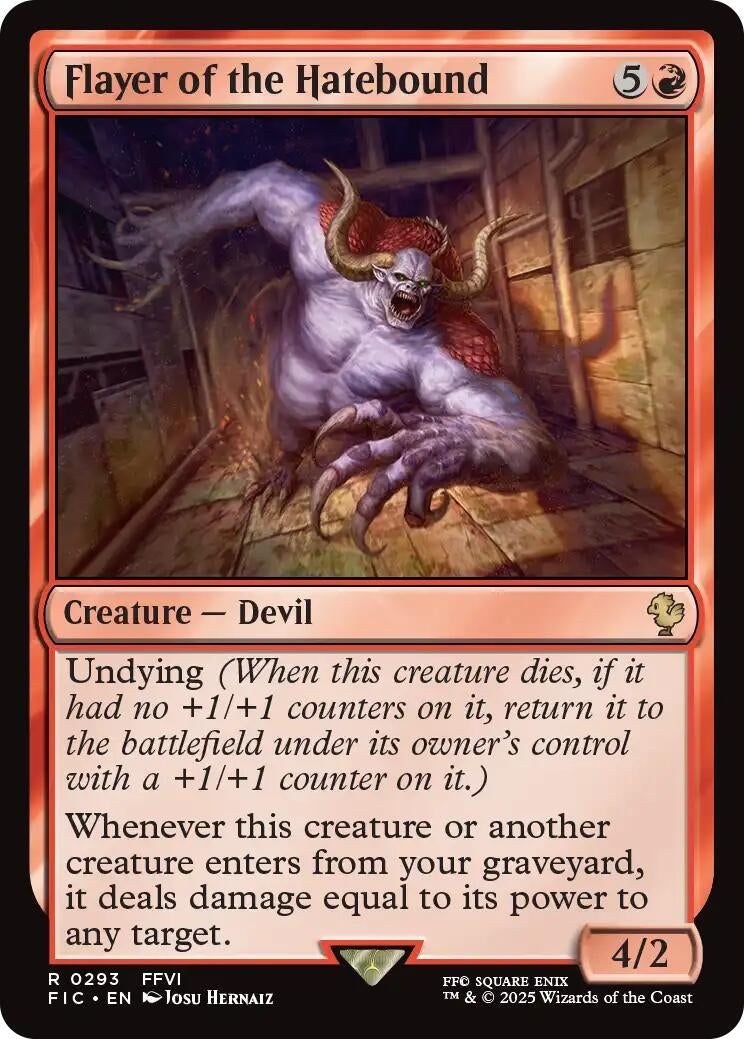 Image for Flayer of the Hatebound (293) (FIC) - Magic: The Gathering