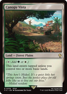 Image for Canopy Vista (378) (FIC) - Magic: The Gathering