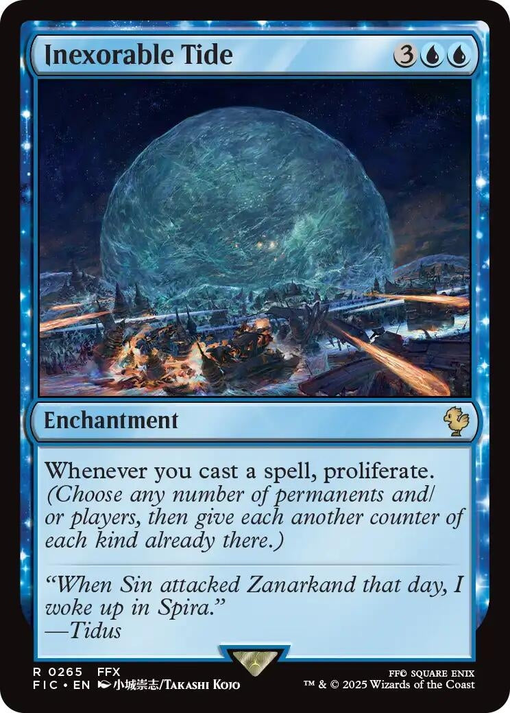 Image for Inexorable Tide (265) (FIC) - Magic: The Gathering
