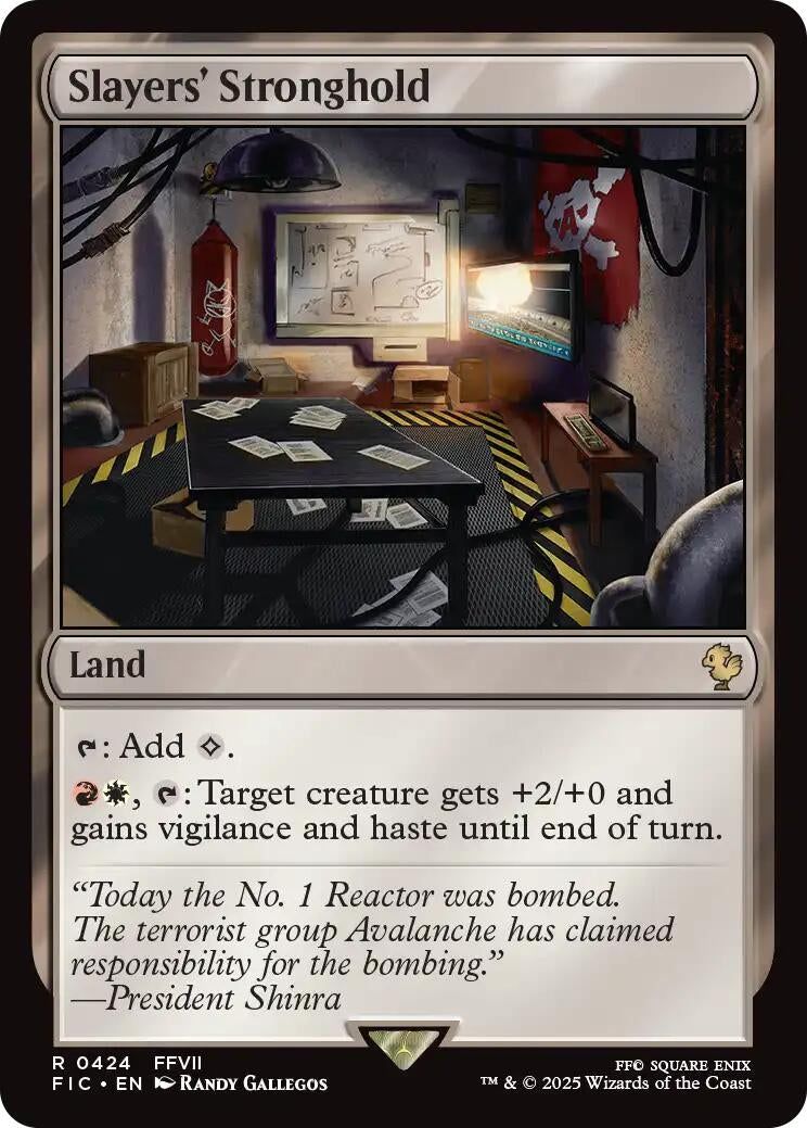 Image for Slayers' Stronghold (424) (FIC) - Magic: The Gathering