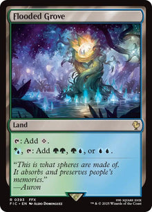 Image for Flooded Grove (393) (FIC) - Magic: The Gathering
