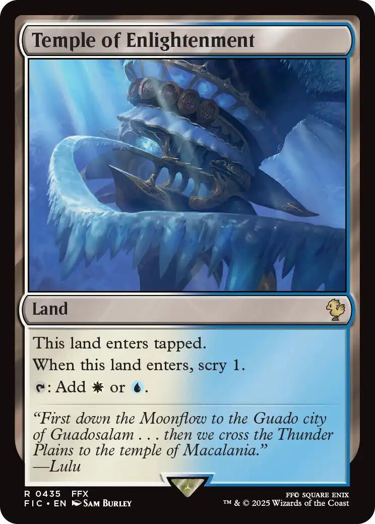 Image for Temple of Enlightenment (435) (FIC) - Magic: The Gathering