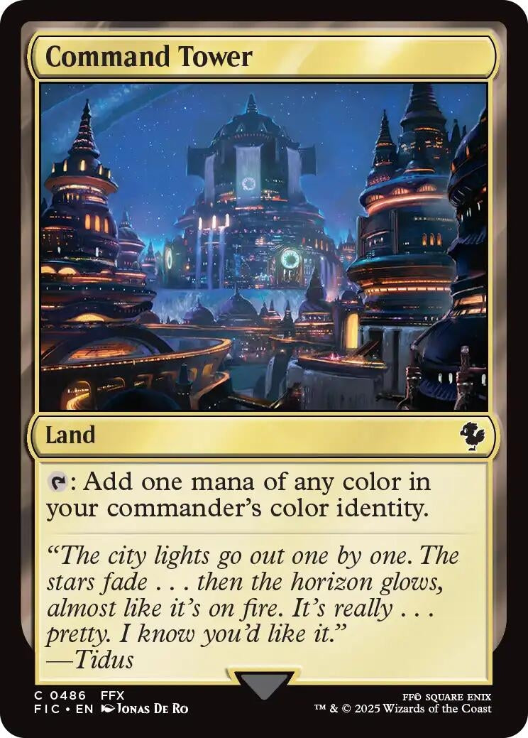 Image for Command Tower (0486) (486) (FIC) - Magic: The Gathering