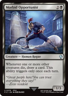 Image for Morbid Opportunist (278) (FIC) - Magic: The Gathering