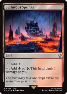 Image for Sulfurous Springs (427) (FIC) - Magic: The Gathering