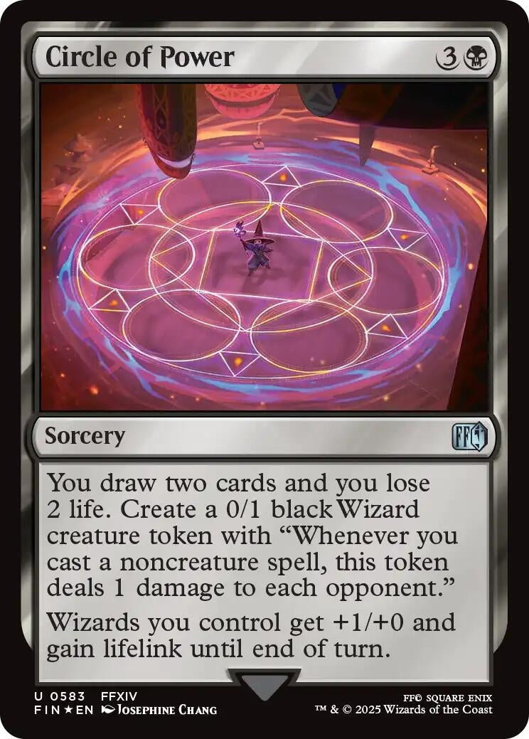 Image for Circle of Power (Surge Foil) (583) (FIN) - Magic: The Gathering